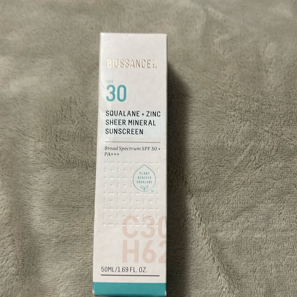 Biossance sunscreen